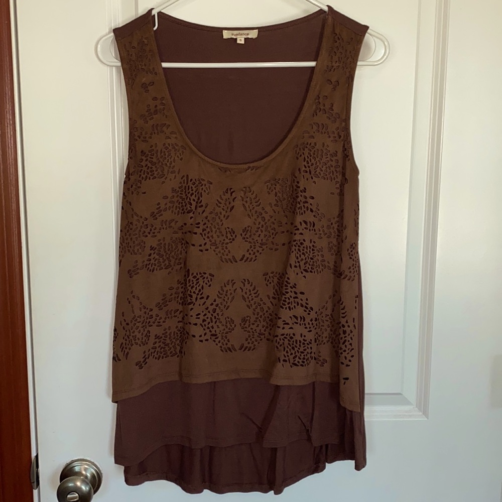 Soft brown tank by Sundance